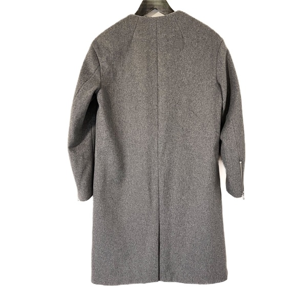 H&M Gray 3/4 Coat Sz 4 - Picture 3 of 11